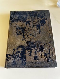 1971 Edison Fresno Highschool California Yearbook