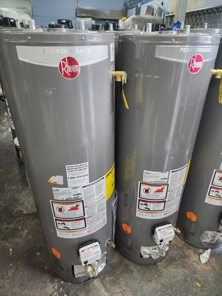 New Water Heater Rheem Performance