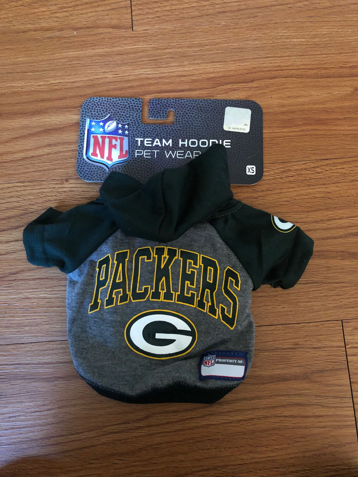 NFL pet hoodie