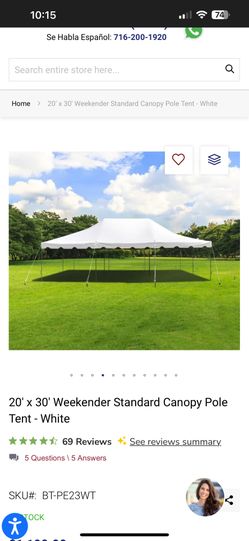 20*30 Party Tent