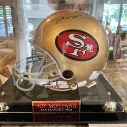Joe Montana Signed Memorabilia