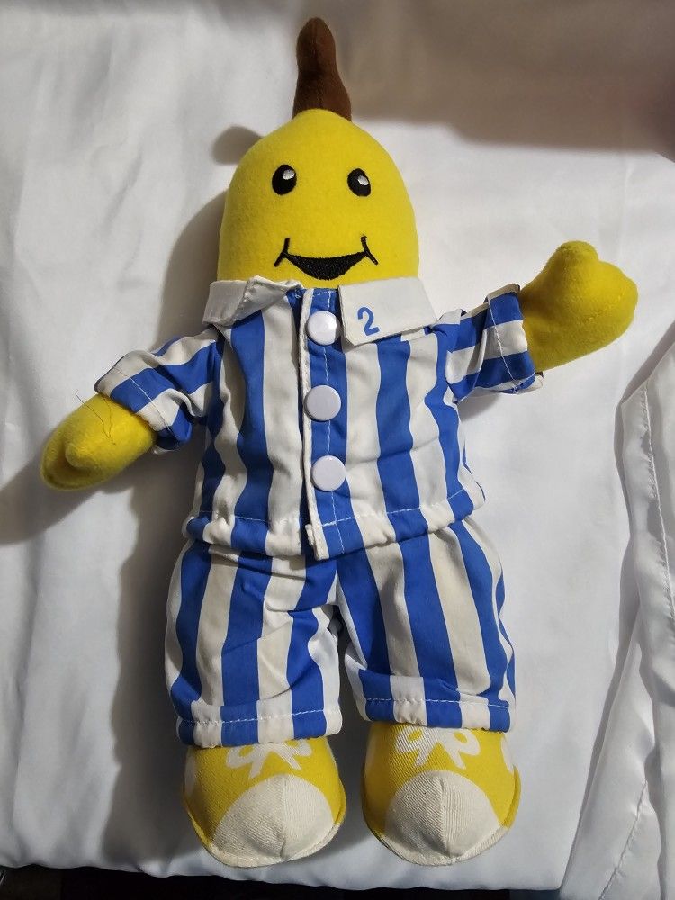 Vintage 1995 Bananas In Pajamas B2 Original Plush Toy  Rare 8"