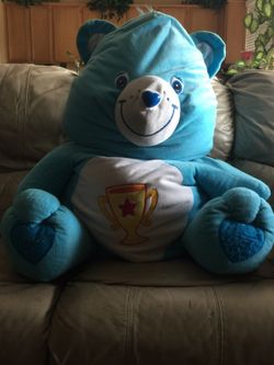 Blue big care bear
