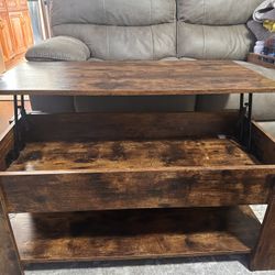 Lift Top Coffee Table w/ Storage
