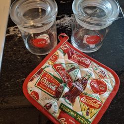 3 Piece Coca Cola Set For Kitchen