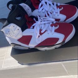 Jordan 6s Carmines 