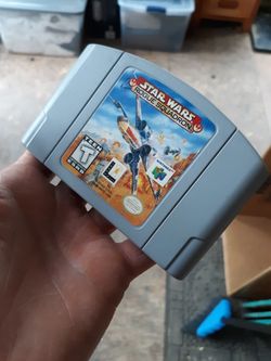 Star Wars N64 Rogue squadron Game 
