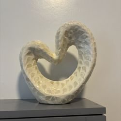 Mosaic Heart Sculpture