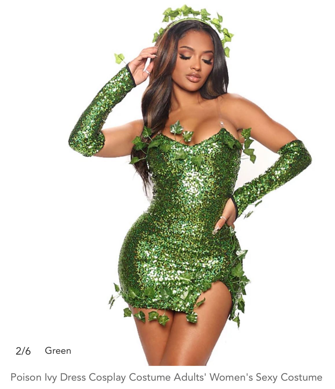 Poison Ivy Costume Fashion Nova 1X