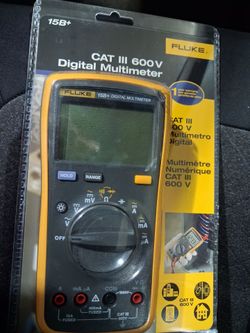 Fluke 15B+ CAT III 600V Digital Multimeter