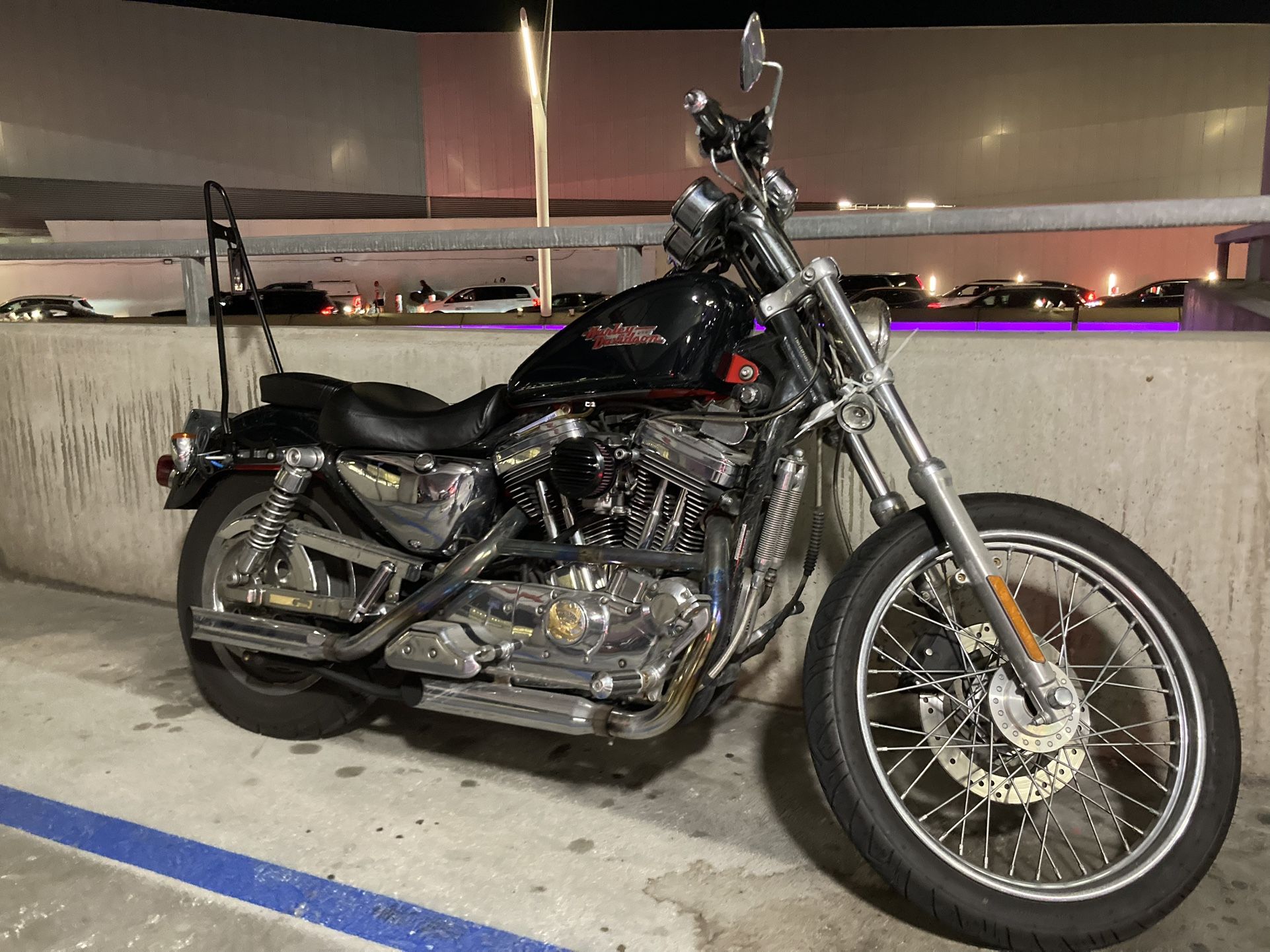 2002 Harley Davidson Sportster 1200 XL C Motorcycle