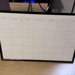 Whiteboard Calendar 