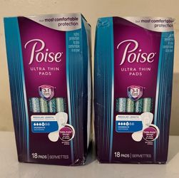 Poise ultra thin pad
