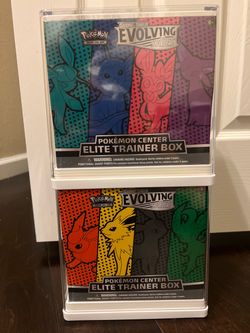 Pokémon Sword & Shield Evolving Skies Elite Trainer Box Lot of 2