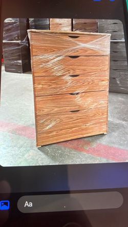 5 drawer dresser oak no handles