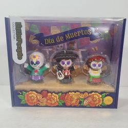 Fisher Price Little People Collector Dia De Los Muertos Set Of 3 Figures
