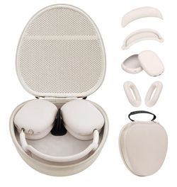 Smart Case for Apple AirPods Max Supports Sleep Mode, with Ear Pad Case Cover/Ear Cups