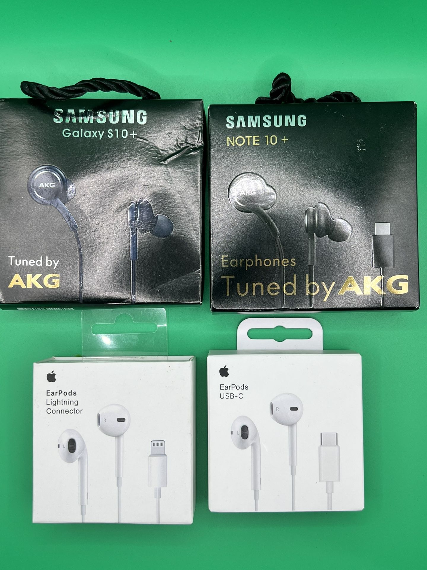 Apple And Samsung Headphones 