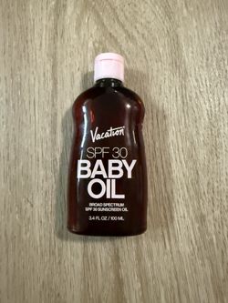 NWT Vacation SPF 30 Baby Oil 