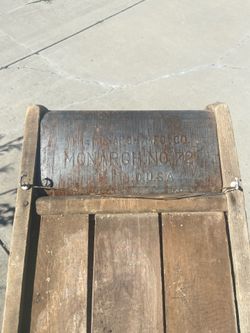 Vintage rustic washboard