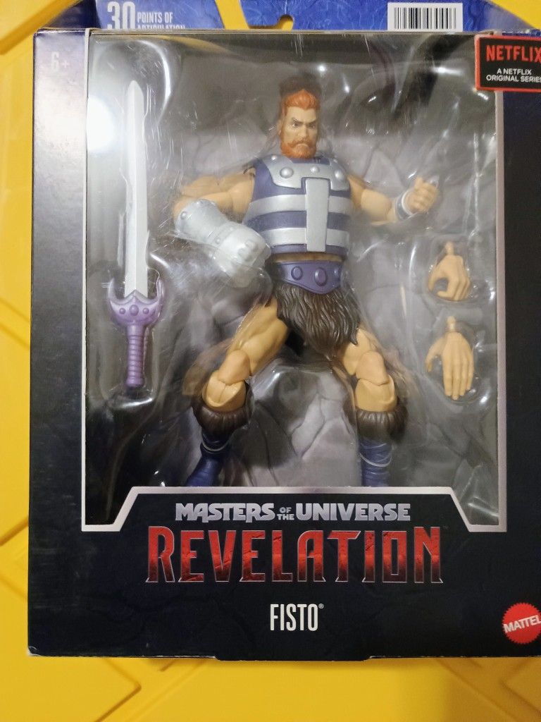 Fisto He-Man And The Masters Of The Universe Revelation Figure Set