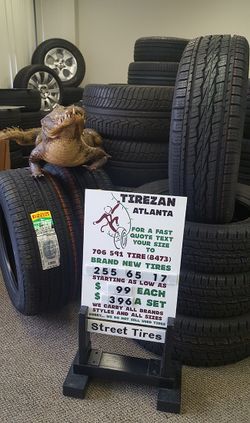 255 65 17 BRAND NEW TIRE TIRES $99 EACH $396 SET