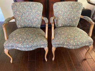 2 Antique Vintage Louis XV Chairs