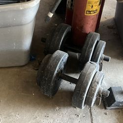 2 dumbells $40.00