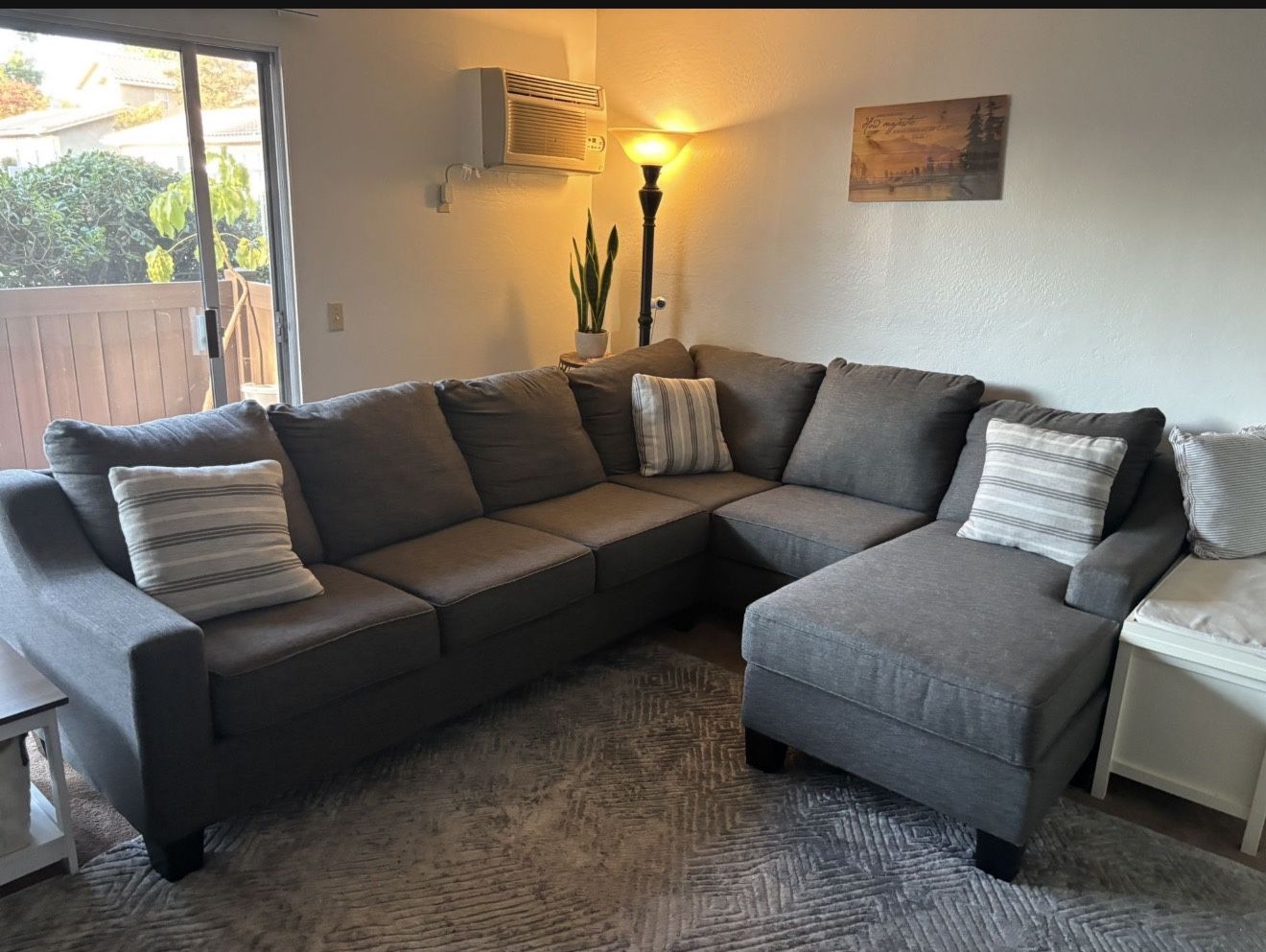 Sectional Sofa With Couch Set Like New