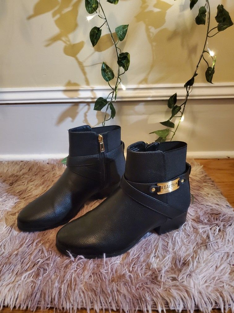 Black Boots Size 6 Kenneth Cole Reaction Womens