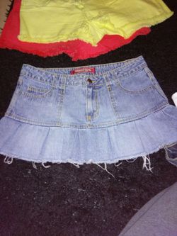 Jean skirt