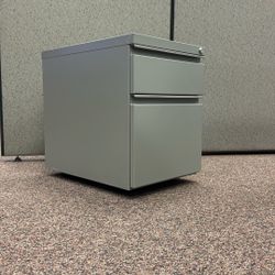 Mobile Metal 2 Drawer File Cabinet