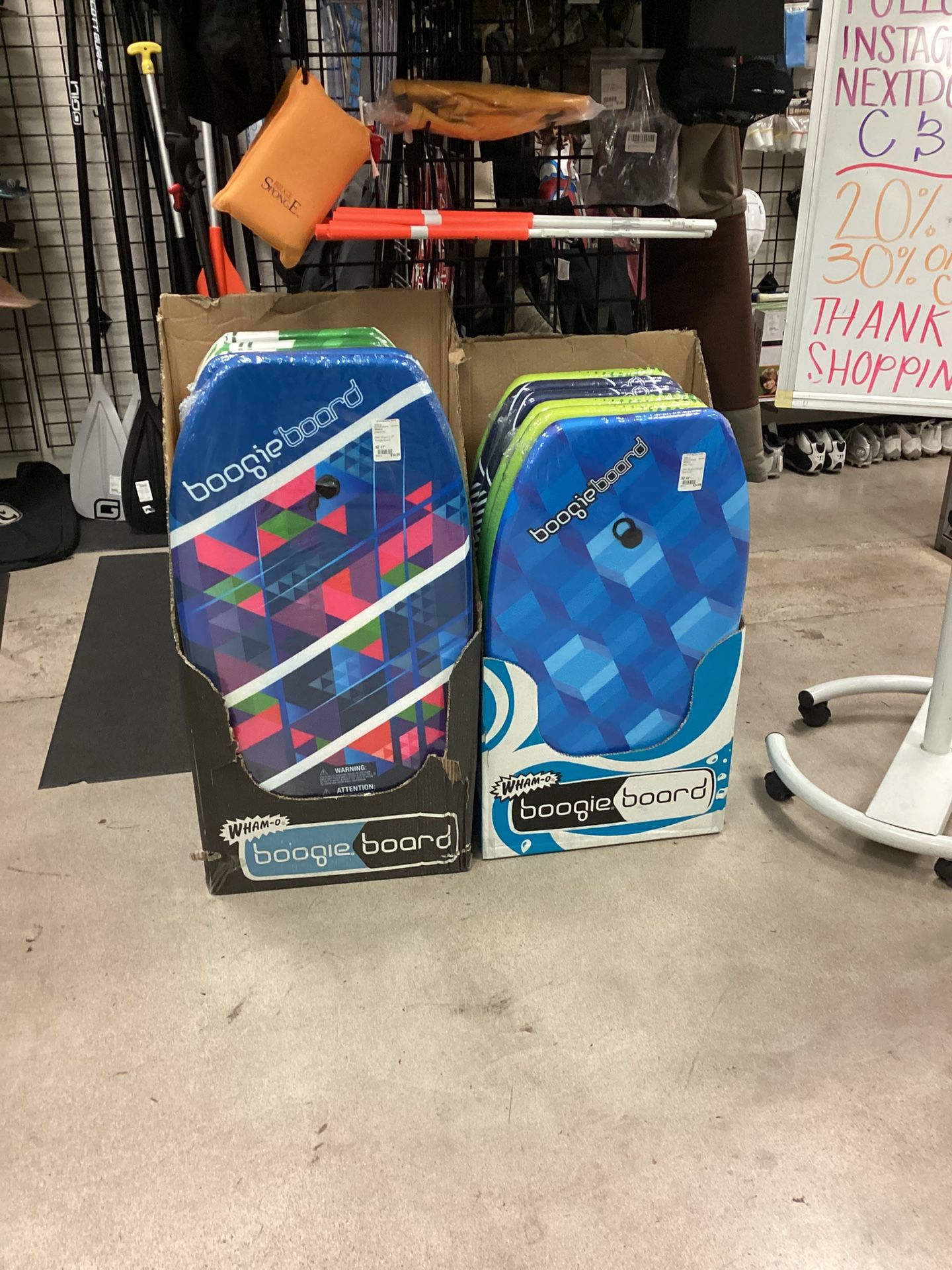 Wide Selection Of Boogie Boards And Wet Suits ( Read Description )