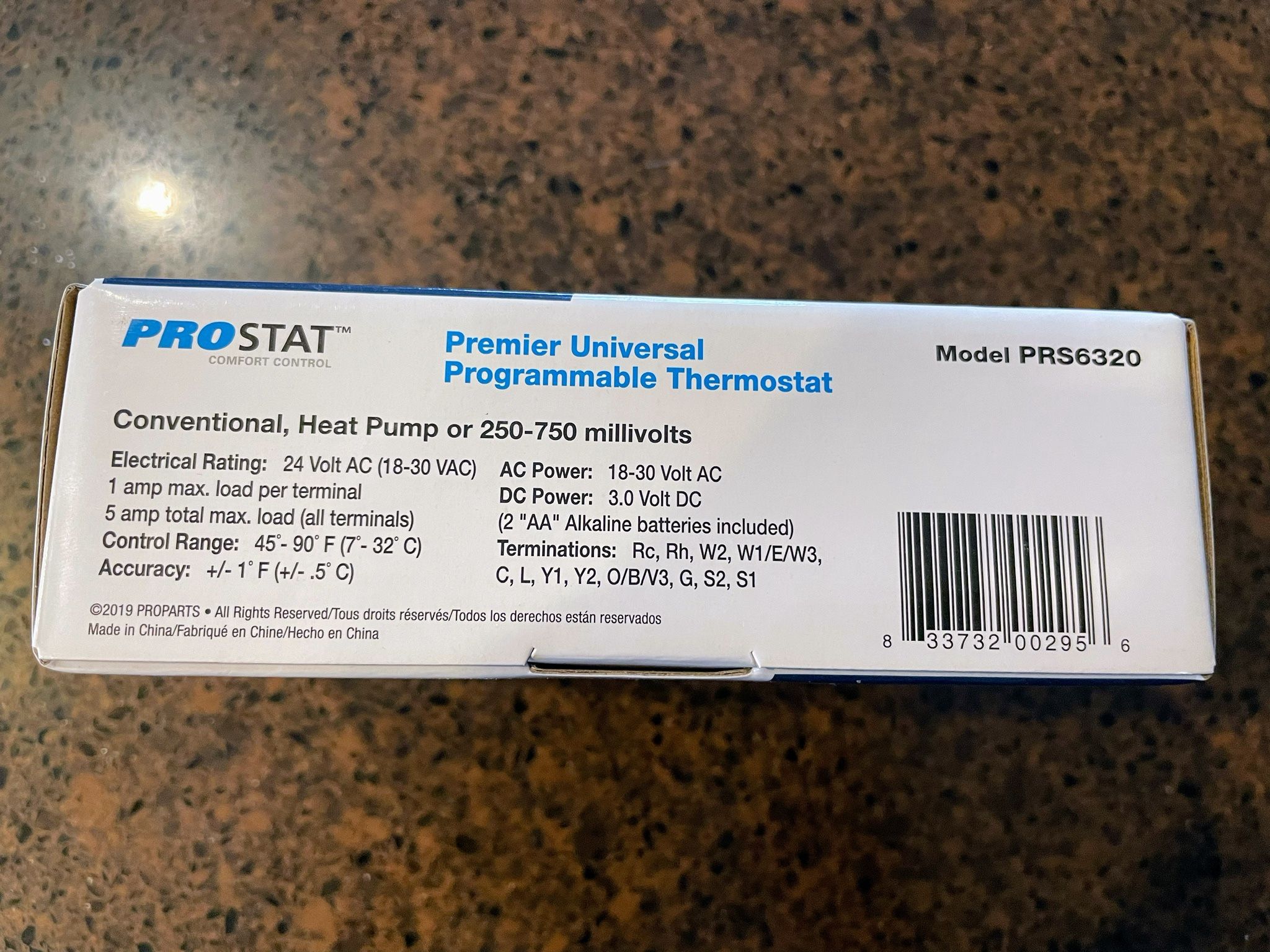 Brand New Pro Stat Universal Programmable Thermostat for Sale in  Sacramento, CA - OfferUp