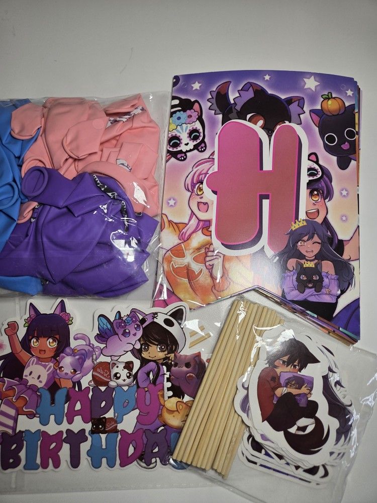 Aphmau Birthday Party Supplies