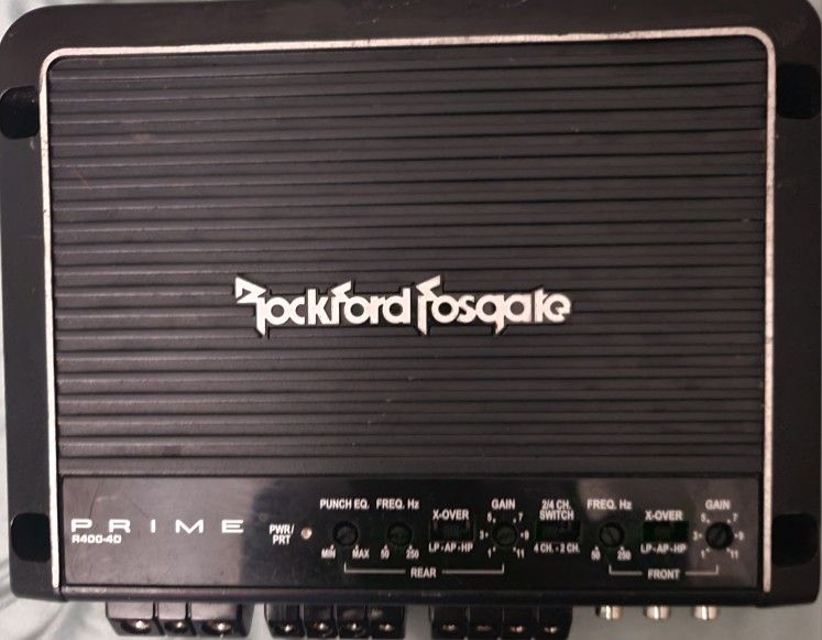 Rockford Fosgate Prime R400-4D Amplifier