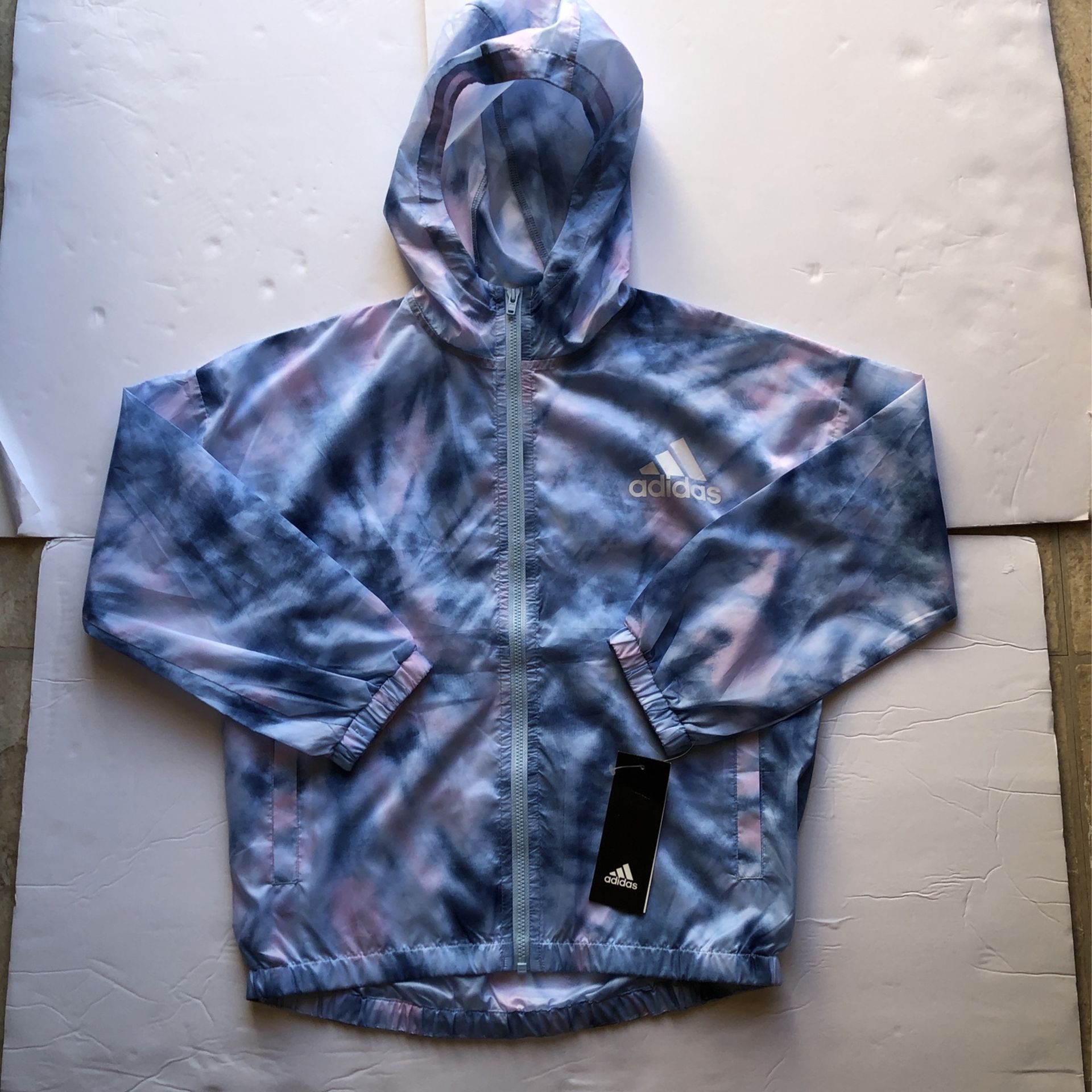 New Adidas Girls Windbreaker