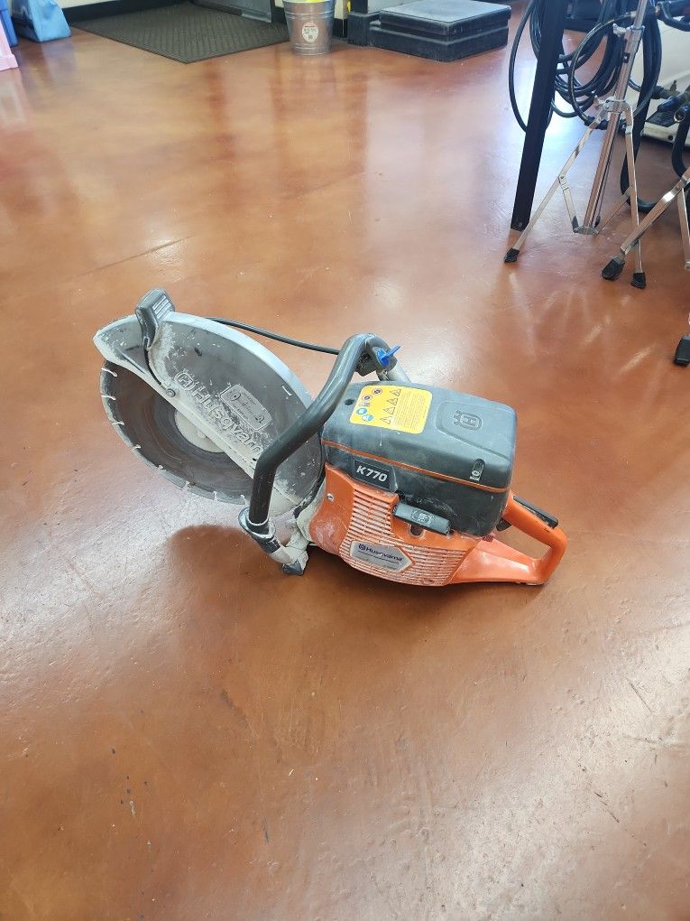 Husqvarna K770 Gas Concrete Saw 14" Cut Off Saw