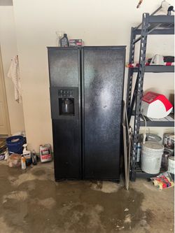 Fridge for garage overflow