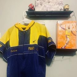 Nike Notre Dame Zip Up Jersey