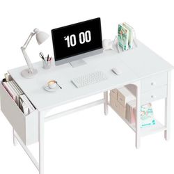 White desk