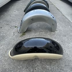 Harley Davidson Front And Rear Fenders 