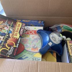 Box Of Games & Puzzles