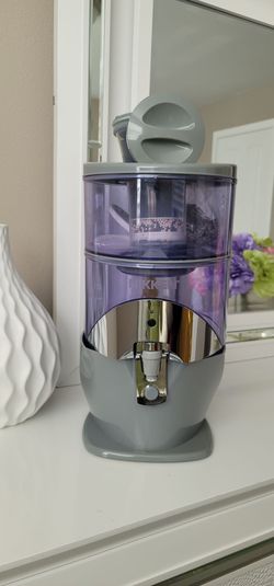 Nikken PiMag Waterfall Filtration System Gravity Alkaline Water Filter
