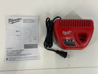 #381 Milwaukee M12 Lithium-ion Battery Charger No original box Brand new