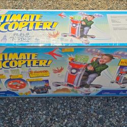 KidKraft Ultimate Helicopter Wooden with Lights Sounds and Spinning Propellers