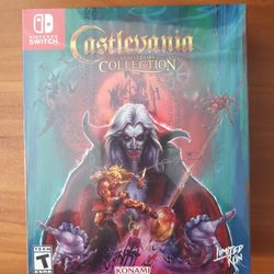 MINT!!! BRAND NEW Castlevania Anniversary Collection LR (Switch)