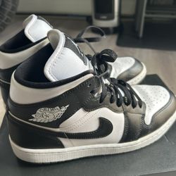 Jordan 1 Mid SE – Black/White – Men’s Size 9.5 – Clean – $70