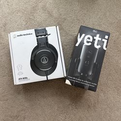 Mic And Headphones For Sale! 