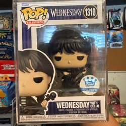 Wednesday funko pop new